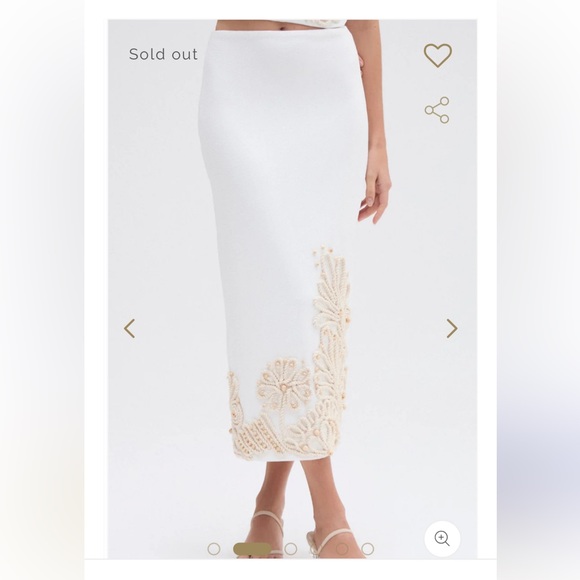 PatBO Dresses & Skirts - PatBO Dune Knit Skirt Size 2 SOLD OUT ONLINE